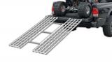 Tri-fold aluminium loading ramp