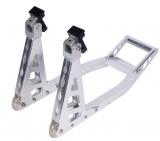 Aluminium motorcycle stand, motorcycle paddock stand